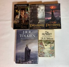 Set of 5, The Lord of the Rings, The Hobbit, and The Children of Hurin