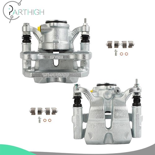 Pair Rear Driver Passenger Brake Calipers w/Bracket For 2014 -2021 JEEP CHEROKEE - Picture 1 of 6