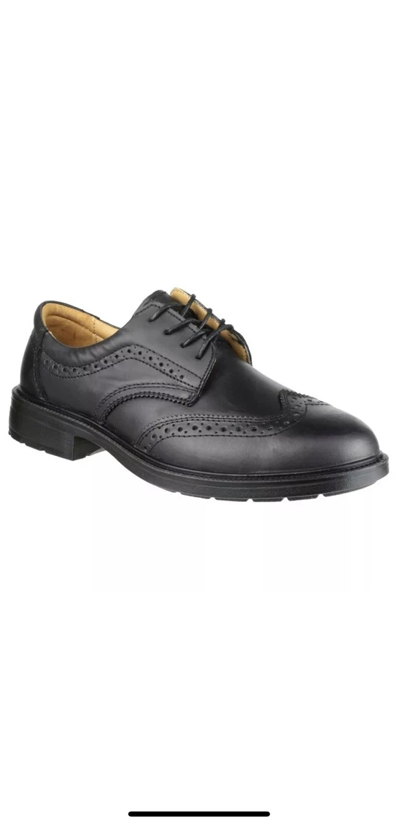 Mens Amblers Brogue Safety Shoes Steel Toe. Lace Ups