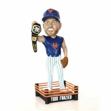 April 6 2019 TODD FRAZIER NEW YORK METS BOBBLEHEAD WWE RING BELT Wrestlemania 4