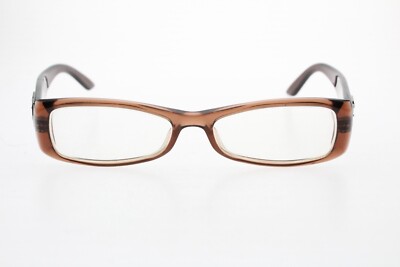 Christian Dior CD3135 HKM Size 53-16-135 Clear Brown/Red Cat Eye