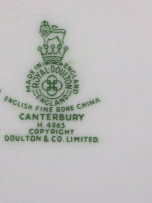 Royal Doulton CANTERBURY Bone China 8 "Salad Plate (s) H4965 Autumn eBay