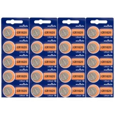 20 Pcs SONY CR1620 CR 1620 Lithium 3v Batteries, Replaces by Murata