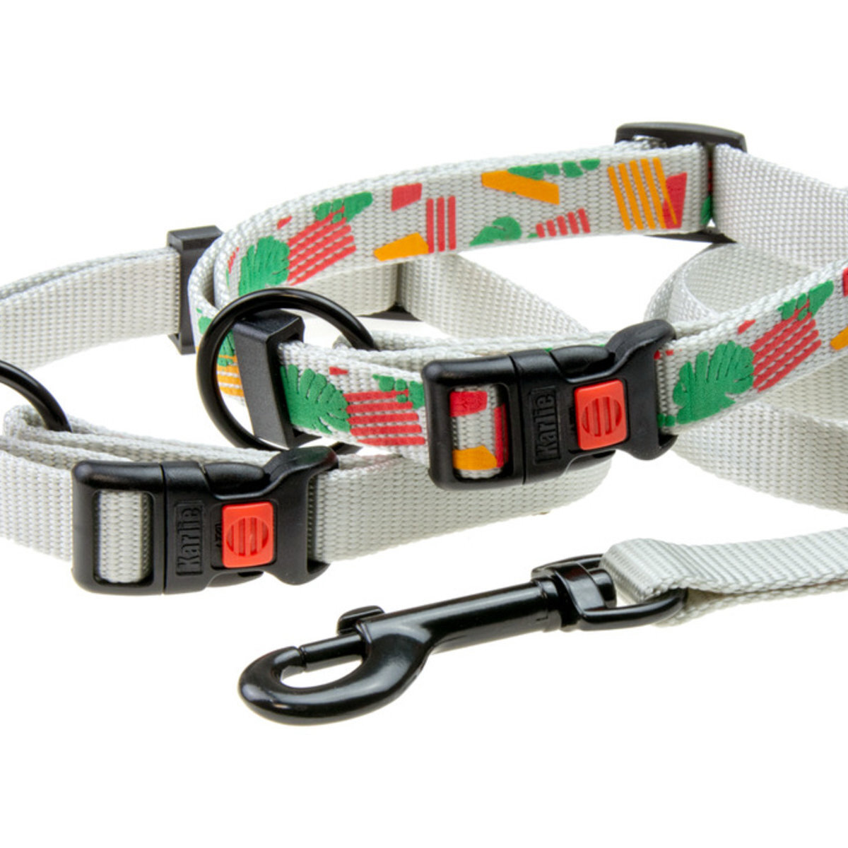 Karlie Art Sportiv Plus Halsband – Verstellbar Mit Druck, 5 Größen, 8 Farben, Mit Zugentlastung