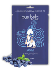 Lot o 12 Pieces - Que Bella Toning Blueberry Peel Off Masks 0.5 Oz.