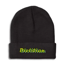 Beanies for Men Dietitian Winter Hats for Women Acrylic Skull Cap 1 Size