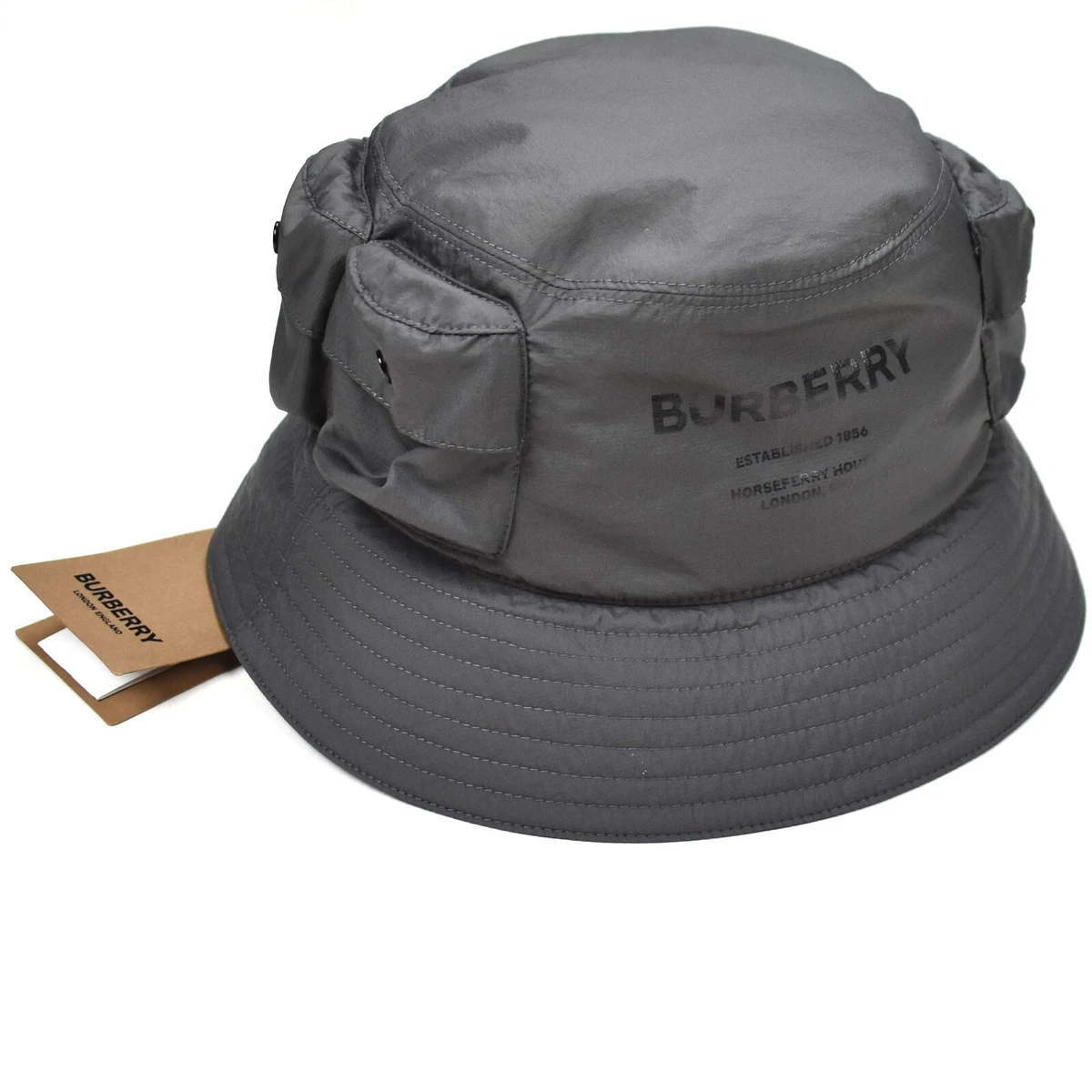 帽子 BURBERRY LONDON ENGLAND BUCKET HAT Brand New Authentic