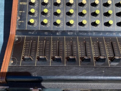 Vintage Yamaha PM-430 8 Channel Analog Console Mixer in Suitcase