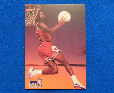 #ad #ad Rare MICHAEL JORDAN Original 1991 Promo Basketball Card by Starline Posters💎 $8.99
