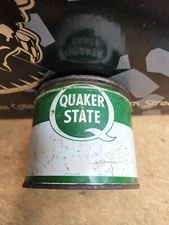 Vintage 1lb Quaker State Wheel Bearing Lubricant Tin