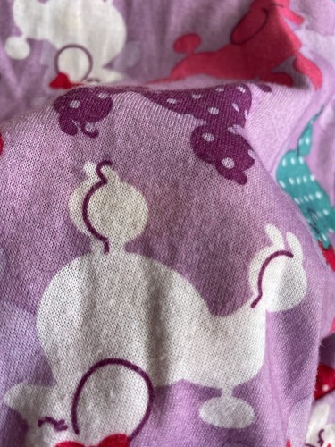 Circo girls sz. 14/16 short sleeved poodle design nightgown. Cute, fun - Picture 7 of 10