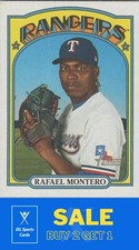 2021 Topps Heritage #82 Rafael Montero