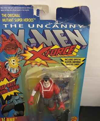 ToyBiz Marvel Uncanny X-Men X-Force Kane mit Snap Back Living Hand 1992 Figur NEU
