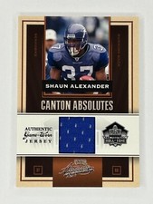 2007 Playoff Absolute Memorabilia Canton Absolute Materials Shaun Alexander /200