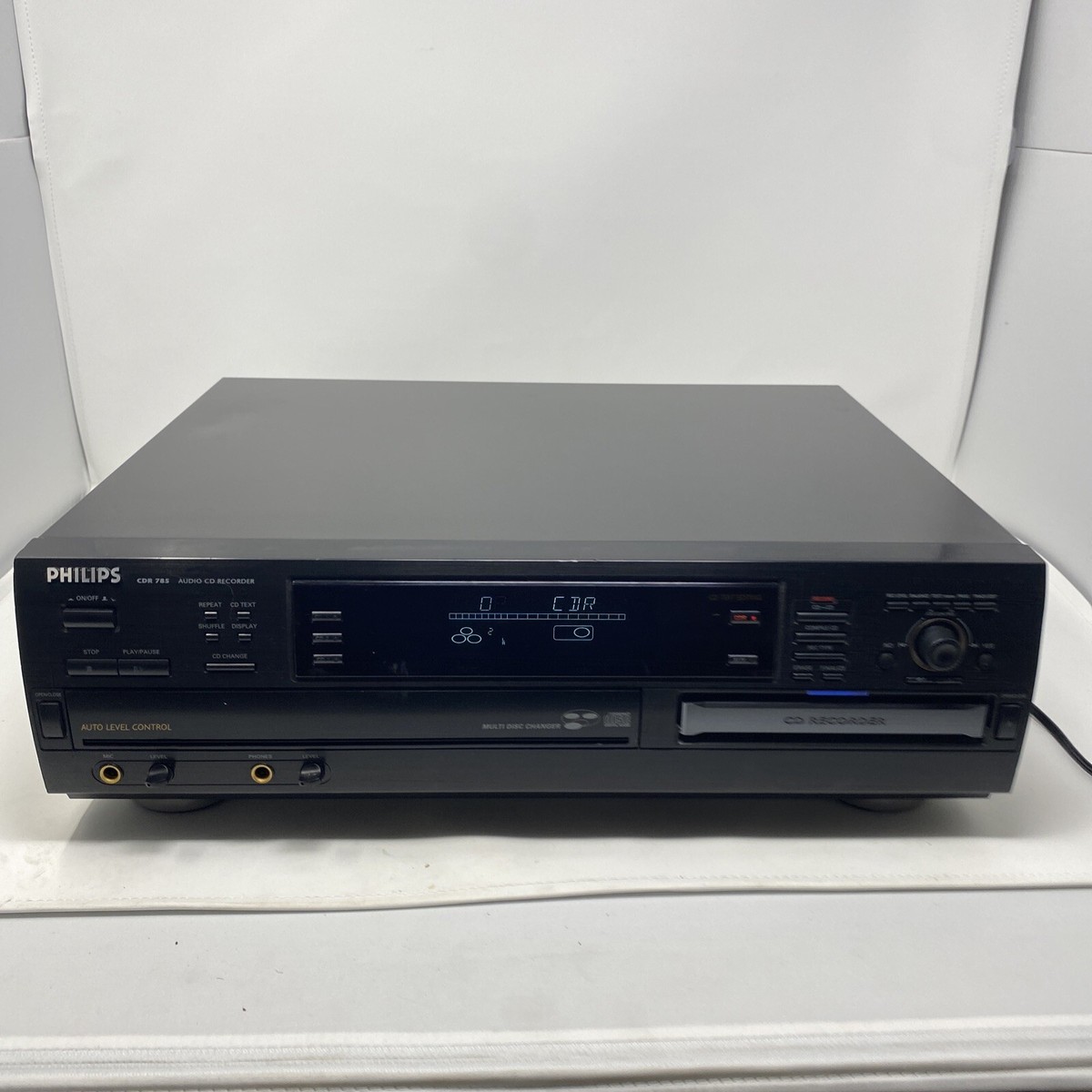 PHILIPS CDR785 Audio 3 CD Changer Recorder Parts/Repair | eBay