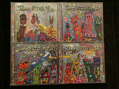 James RIZZI: CD Set ''FUN'', ''LOVE'', ''DAY'', ''NIGHT'', limitiert, neu, 79  