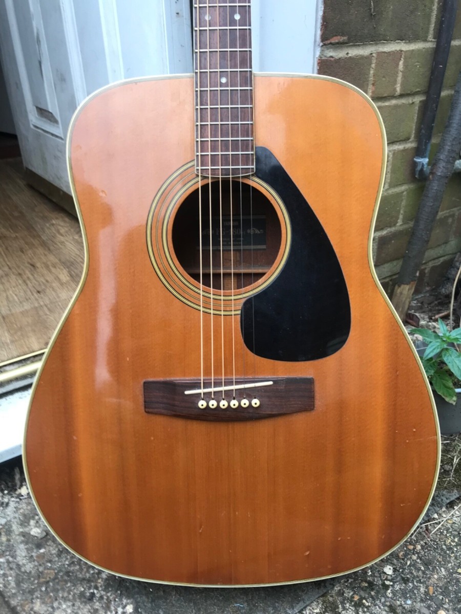 Yamaha FG180-1 Black Label Acoustic 1976 | eBay