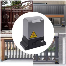1200KG Sliding Gate Opener Electric Fence AC Automatic Motor Remote Control Kit