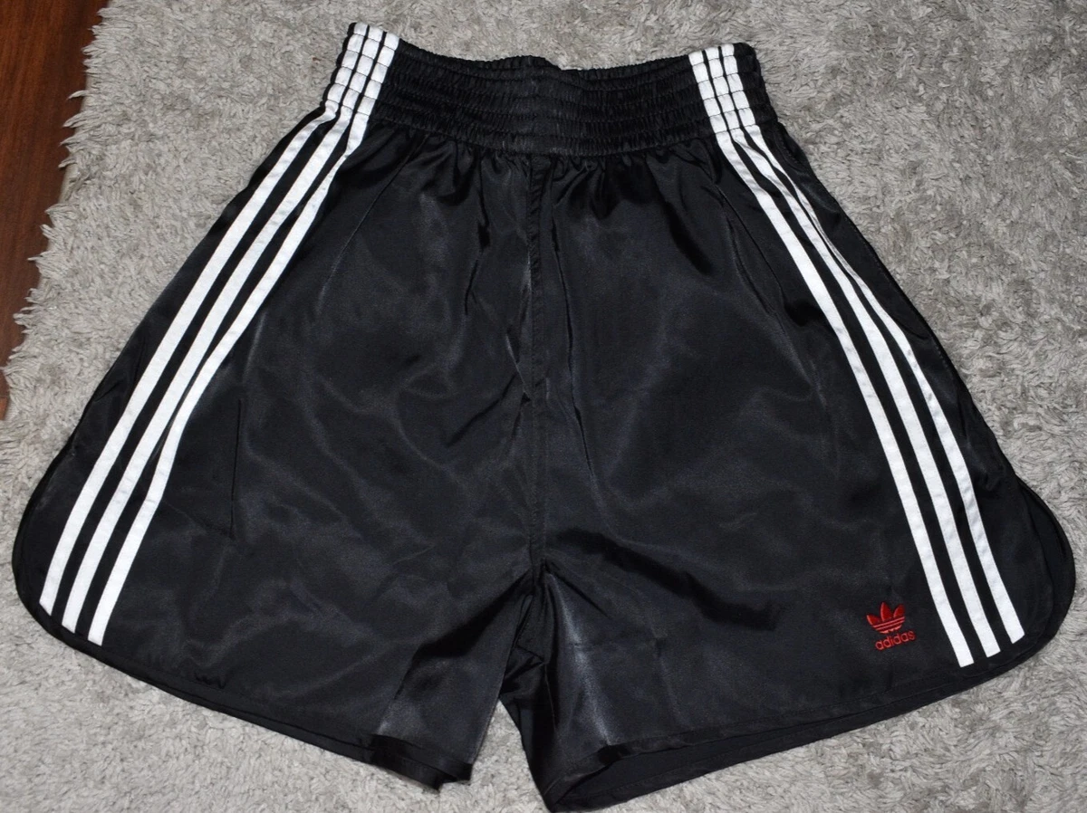 Adidas Boxing Shorts Mens Size XS Black Muay Thai Bangkok Dry Clean Only | eBay