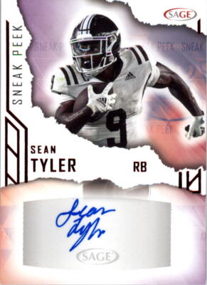 2023 SAGE HIT Sneak Peek Autographs Red #SPAST Sean Tyler Auto - NM-MT