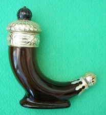 Vintage Avon Aftershave Viking Bottle. Amber Glass. Late 1960's empty