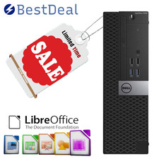 Dell i5 PC Desktop Computer  up to 16GB RAM, 4TB SSD  Windows 10 Pro  WiFi BT