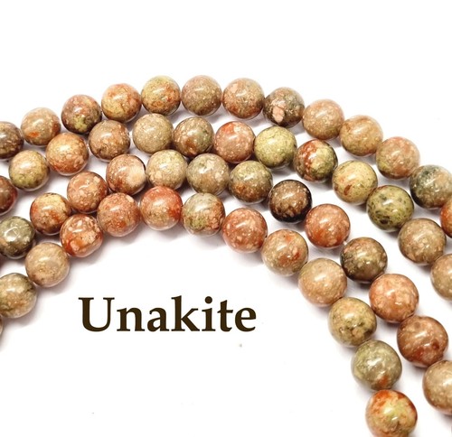 Semi Precious Gemstone Craft Beads - 10mm Round - 35 Beads per strand - Picture 86 of 91