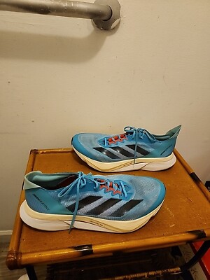 adidas Adizero Boston 13 M Lucid Cyan Black Flash Aqua Men adidas Adizero Boston 13 M Lucid Cyan Black Flash Aqua Men