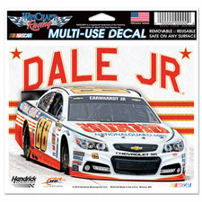 2014 DALE EARNHARDT JR 88 CHEVY SS 5" X 6" NASCAR MULTI-USE DECAL