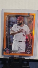 2025 Topps Series 2 - Kenley Jansen #375 Orange Holofoil /25