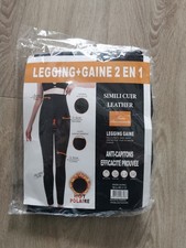 Leder Leggins Shape High Waist Gr.S/M Neu