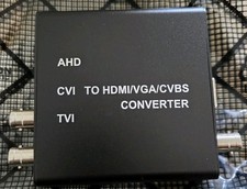 Cop Security DA-HD333 AHD/CVI/TVI to HDMI/VGA/AV. Brand New. 