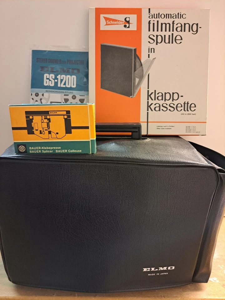 Elmo GS 1200 Super 8 - "Stereo" Tonfilmprojektor - Licht- und Magnetton - Bild 2 von 2