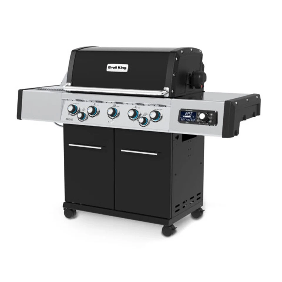 Broil King Regal Q590 Pro IR 625 Sq. Luces integradas de 5 quemadores de pies 688244 Foto 2 de 4
