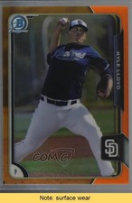 2015 Bowman Chrome Prospects Orange Refractor 15/25 Kyle Lloyd #BCP151 READ 0a6