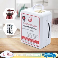 Step-Up 110V To 220V Transformer Converter 3000W Fit 220V Electric Appliances