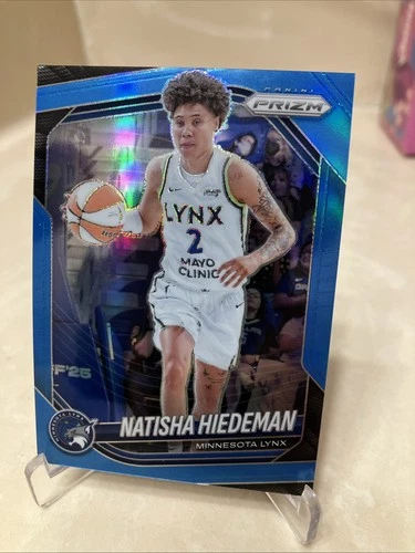 2025 Panini Prizm WNBA - Natisha Hiedeman #53 Carolina Blue Prizm /125