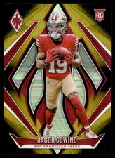 2024 Panini Phoenix Gold Fade Jacob Cowing RC 025/125 #186