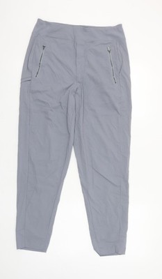 Athleta Damen Jogginghose grau Größe 10 normal leicht schnelltrocknend