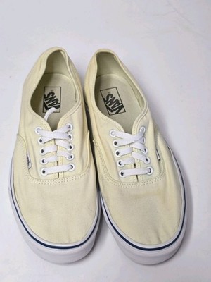  Vans Mens Vans Authentic Skate Shoes 11 (White/Off White)
