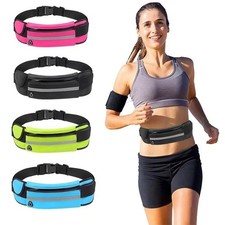 Outdoor Running Runner Waist Belt Bum Bag Fanny Pack Pouch Jogging Gym Workout**