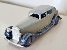 Original 1940s Unmolested Dinky Toys 30c Daimler Saloon Rarer Plain Chassis