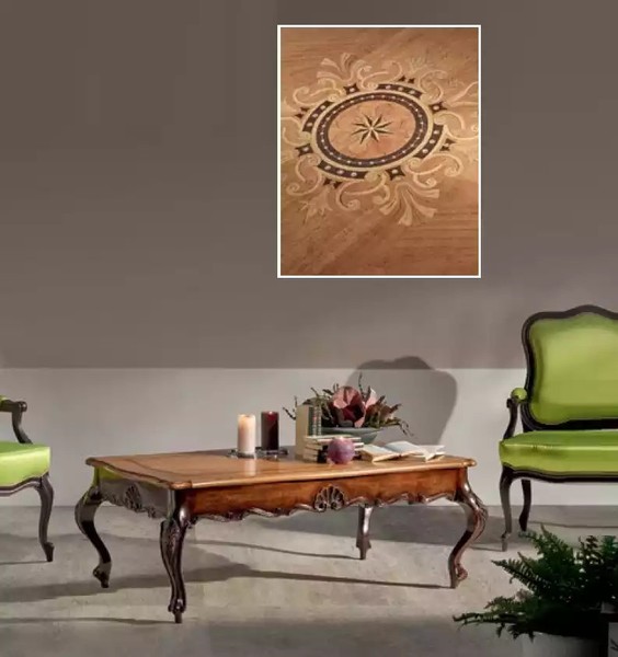 Couchtisch Tisch Couchtische Holztisch Design Luxus Beistelltisch Braun-image