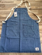 Denim All Purpose Apron New W/Adj Straps By Tailor Reg 39 27  x32  E4