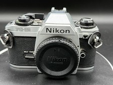 Nikon FG-20 Film 35mm SLR Silver Body Only - Complete with Battery - working