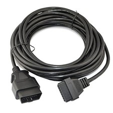 33 Feet/10 M OBD2 OBDII 16 Pin Car Male to Female Extension Cable Diagnostic