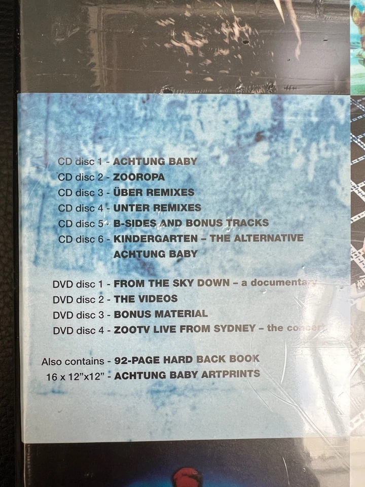 U2 / Achtung Baby / 4 CD, 4 DVD -  20th.ANNIVERSARY-SUPER DE LUXE EDITION/LIM. - Bild 4 von 4