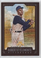 2017 Diamond Kings Brown Framed 17/49 Roberto Clemente (Blue Sleeves) HOF g2u