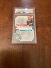 2020 Contenders JOE BURROW & TUA TAGOVAILOA #RNBT PSA 9 MINT Rookie Card RC. rookie card picture