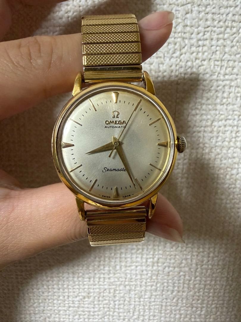 Omega Seamaster cal.501 Gold Antiq. Overhauled